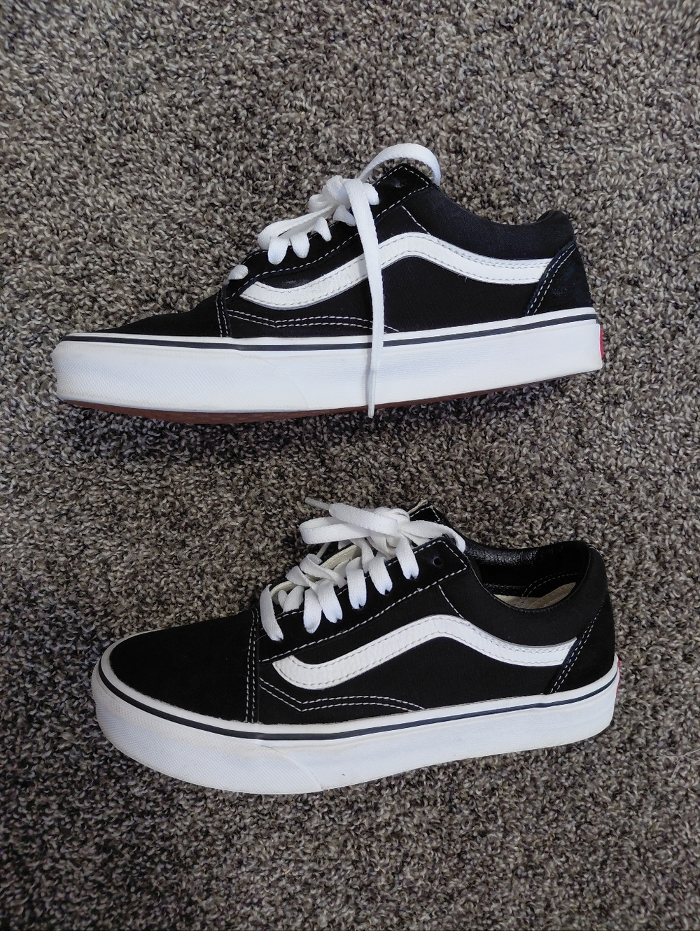 Vans  Old Skool Black And White Women's 7.5